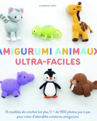 Livre Crochet - Amigurumi Animaux Ultra Faciles - DMC - Mercerine