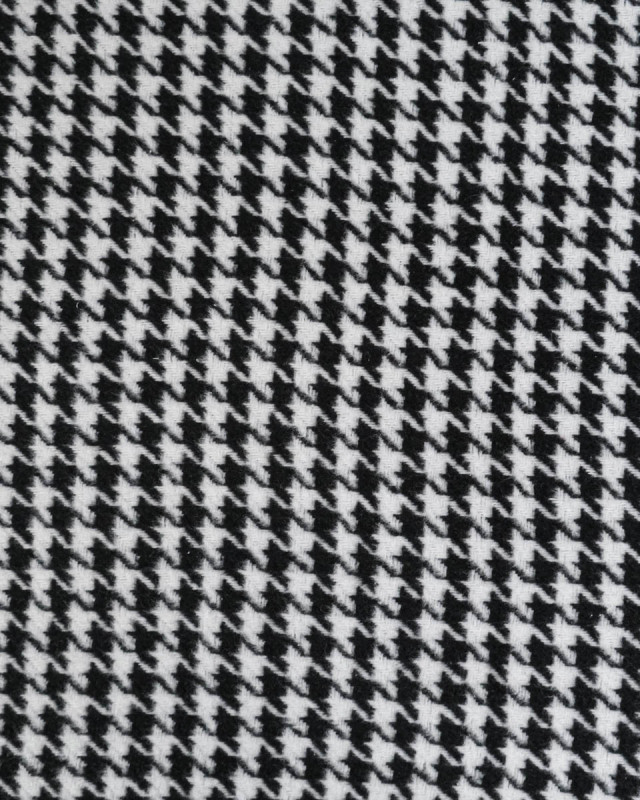 Tissu Coton Gratte Pied De Poule - Mercerine