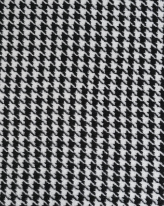 Tissu Coton Gratte Pied De Poule - Mercerine