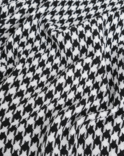 Tissu Touché Peau De Peche Bleu Marine - Mercerine
