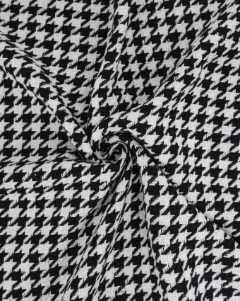 Tissu Coton Gratte Pied De Poule - Mercerine