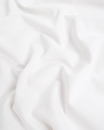 Coton Vintage épais Blanc demi natté - Mercerine