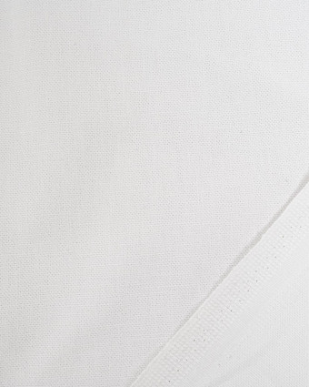 Coton Vintage épais Blanc demi natté - Mercerine