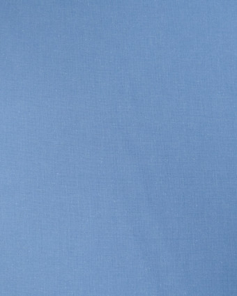 Toile de Coton Sanforisée Bleu Gris - Mercerine
