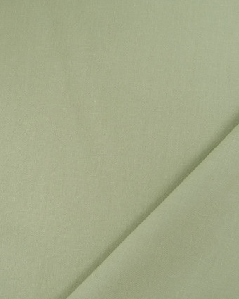 Toile de Coton Sanforisée Sauge - Mercerine