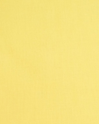 Toile de Coton Sanforisée Jaune Blé - Mercerine