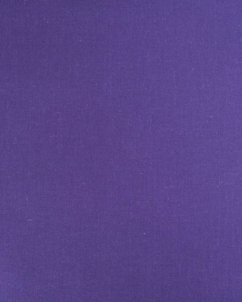 Toile de Coton Sanforisée Violet - Mercerine