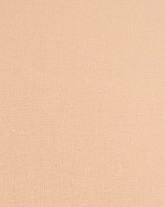 Toile de Coton Sanforisée Pêche - Mercerine