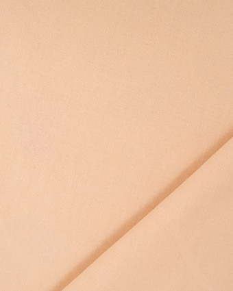 Toile de Coton Sanforisée Pêche - Mercerine