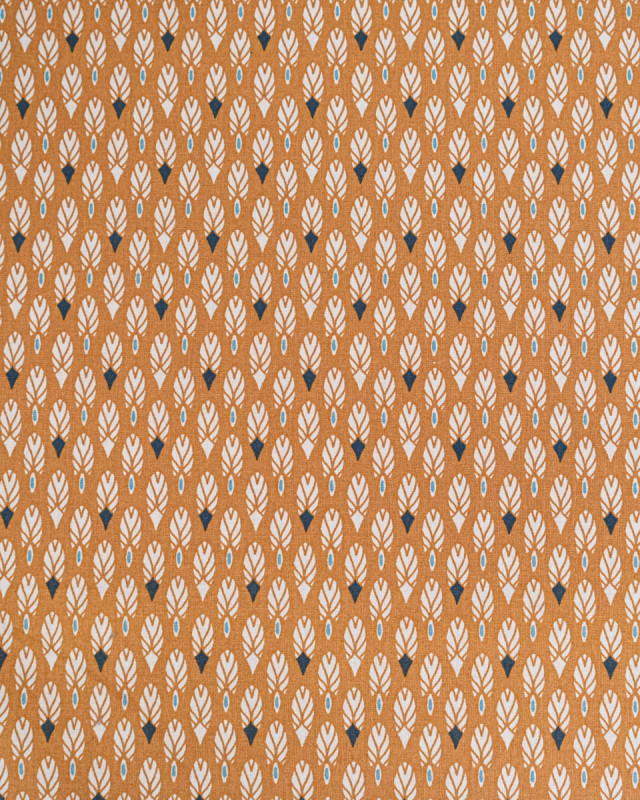 Cretonne de Coton Pilam Camel - Mercerine