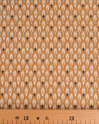Cretonne de Coton Pilam Camel - Mercerine