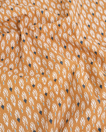 Cretonne de Coton Pilam Camel - Mercerine