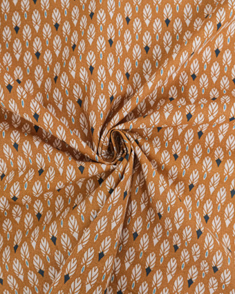 Cretonne de Coton Pilam Camel - Mercerine