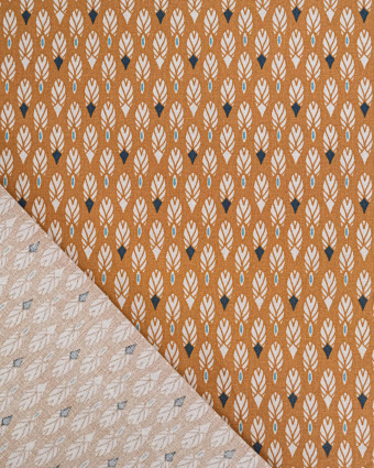 Cretonne de Coton Pilam Camel - Mercerine