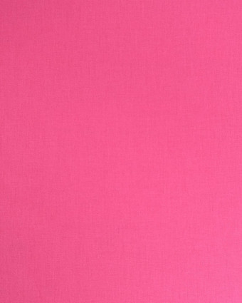 Tissu Coton Uni Rose Bégonia - Mercerine