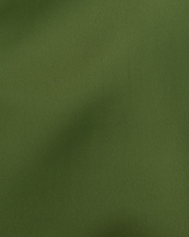 Satin vert kaki : tissus en ligne - Mercerine