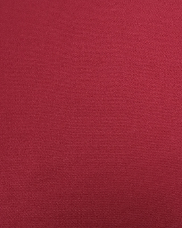 Tissus au mètre :  Viscose Twill Épaisse Uni  Framboise  - Mercerine