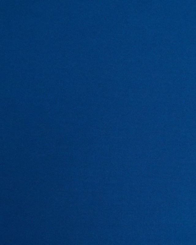 Toile de Coton Sanforisée Bleu Roi   - Mercerine