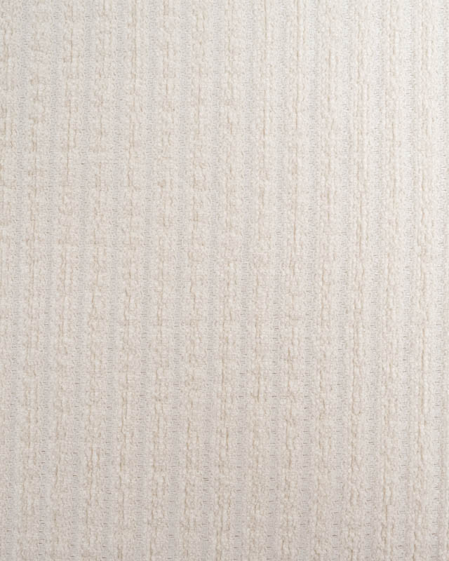 Tissu Maille Pilat Rayures Ton Sur Ton Ecru - Mercerine