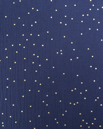 Double Gaze Reach Pois Dorés - 21 Coloris - Mercerine