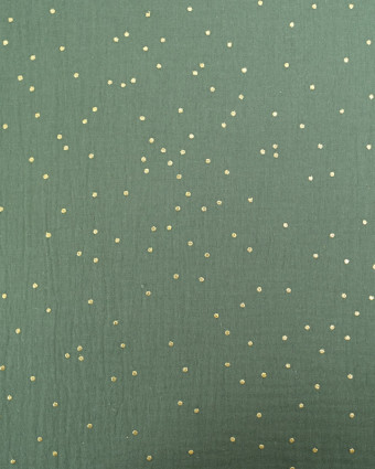 Double Gaze Reach Pois Dorés - 21 Coloris - Mercerine