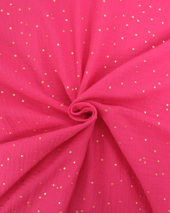 Double Gaze Reach Pois Dorés - 21 Coloris - Mercerine