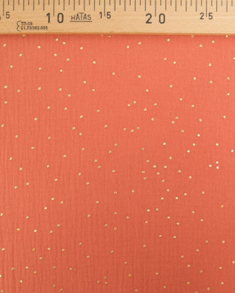 Double Gaze Reach Pois Dorés - 21 Coloris - Mercerine