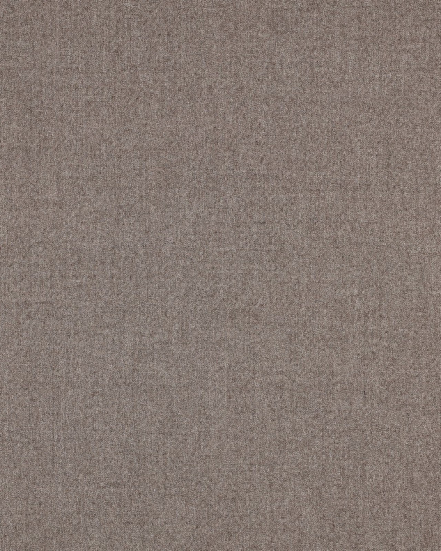 Tissu Viscose Gabardine Noir Effet Chiné Taupe - Mercerine