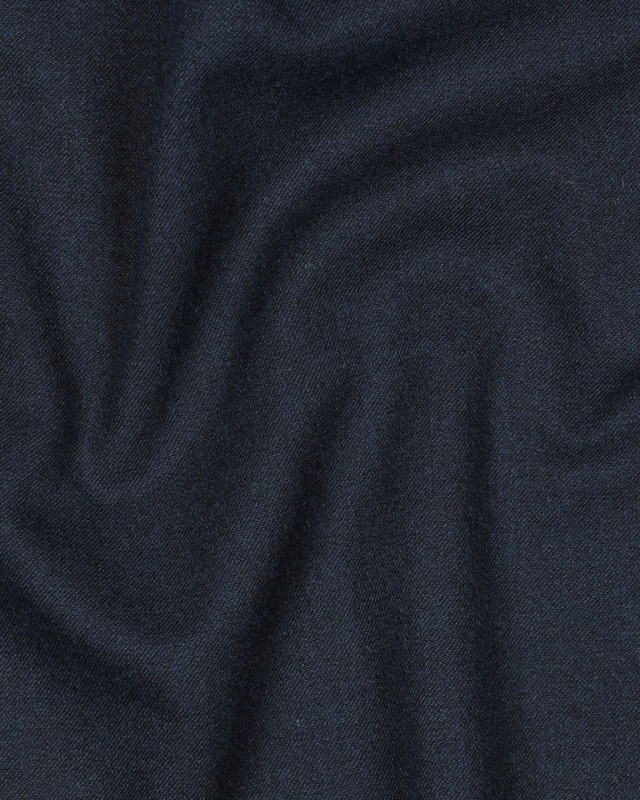 Tissu Viscose Gabardine Bleu Marine - Mercerine