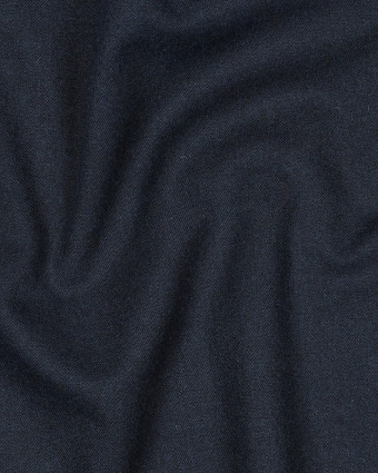 Tissu Viscose Gabardine Bleu Marine - Mercerine