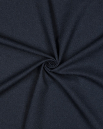 Tissu Viscose Gabardine Bleu Marine - Mercerine