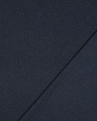 Tissu Viscose Gabardine Bleu Marine - Mercerine