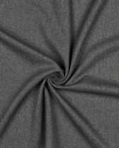 Tissu Viscose Gabardine Effet Chiné Gris Foncé