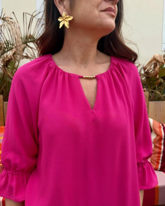 Patron Blouse Robe Ella - Clématisse Pattern - Mercerine