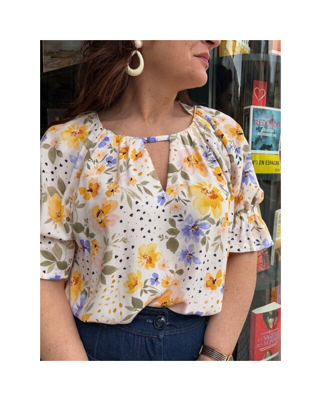 Patron Blouse Robe Ella - Clématisse Pattern - Mercerine