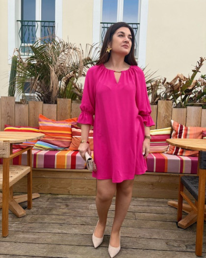 Patron Blouse Robe Ella - Clématisse Pattern - Mercerine