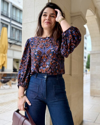 Patron Blouse Robe Dahlia - Clématisse Pattern - Mercerine