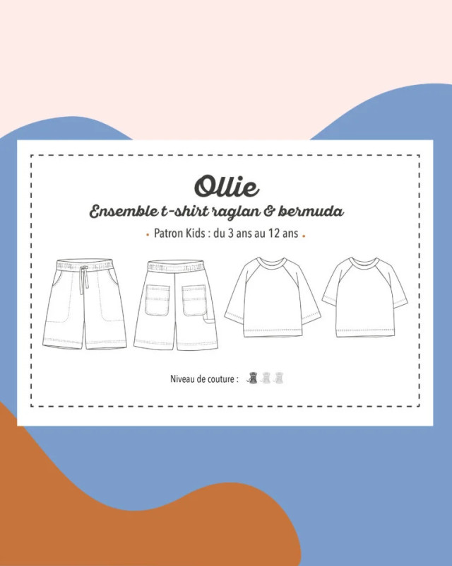 Patron Ollie Enfant - Marmaï Patterns - Mercerine