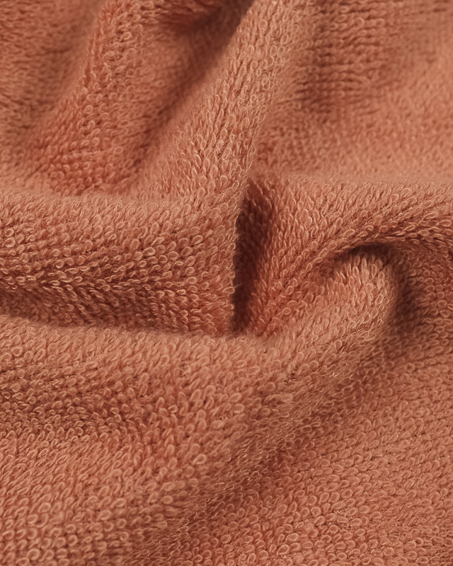 Eponge bambou au mètre : couleur Marsala OekoTex - Mercerine
