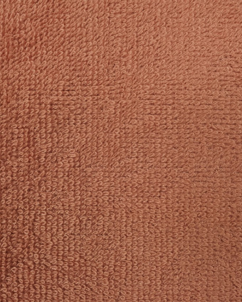 Eponge bambou au mètre : couleur Marsala OekoTex - Mercerine