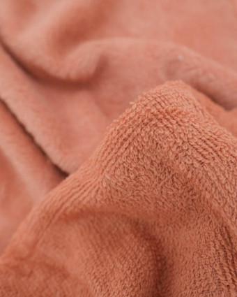 Tissu eponge bambou Marsala - Mercerine