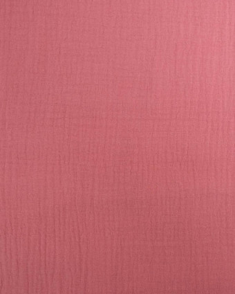 Tissu Gaze de Coton Vieux Rose Thaïs - Mercerine
