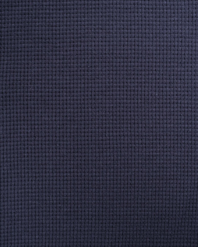 Maille Nid d'Abeille Marine - Oeko-Tex -  Mercerine