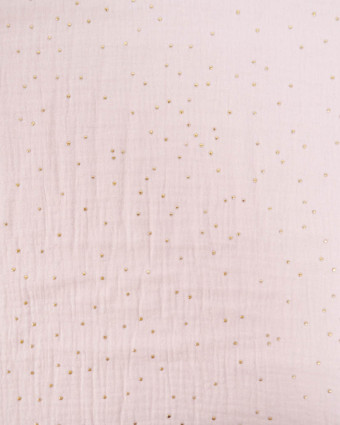 Double Gaze Reach Pois Dorés - 21 Coloris - Mercerine