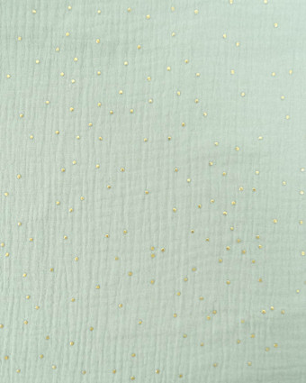 Double Gaze Reach Pois Dorés - 21 Coloris - Mercerine