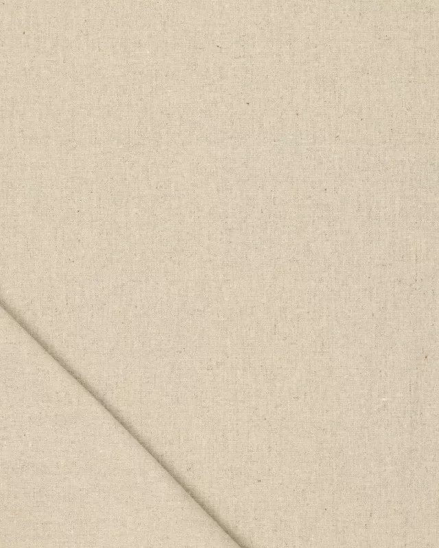 Tissu Coton Lin Uni - 7 Coloris - Mercerine