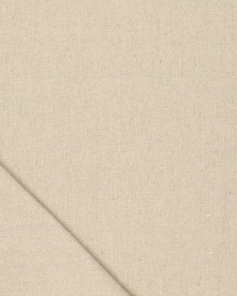 Tissu Coton Lin Uni - 7 Coloris - Mercerine
