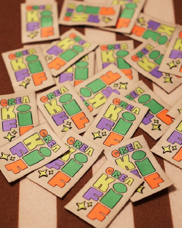 Etiquette à Coudre Créakiff - Marmaï Patterns - Mercerine