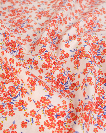 Tissu Liberty Fabrics@ Forget Me Rouge - 110 cm - Mercerine