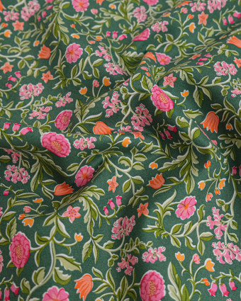 Tissu Liberty Fabrics@ Mays Flowers - 110 cm - Mercerine